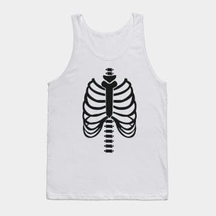 Halloween Skeleton Costume Tank Top